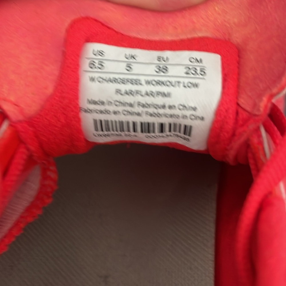 lululemon athletica Women's Vivid Red Athletic Shoes - Picture 4 of 4